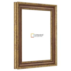 Klassieke Fotolijst – Oranje Goud, 15x15cm