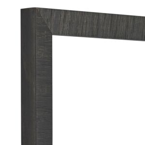 Fotolijst - Zwart - Schuin profiel met houtnerf structuur, 40x55cm