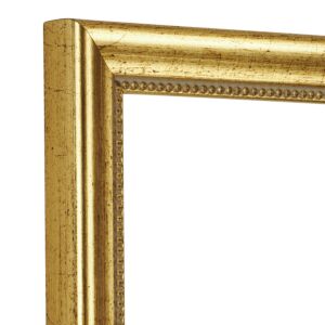 Klassieke Fotolijst - Gepatineerd goud met structuurbies, 29,7x42cm(a3)