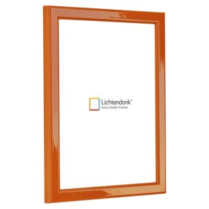 Fotolijst - Hoogglans oranje, 50x70cm