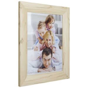 6cm_Blank_hout Moderne houten fotolijst, 40x80cm